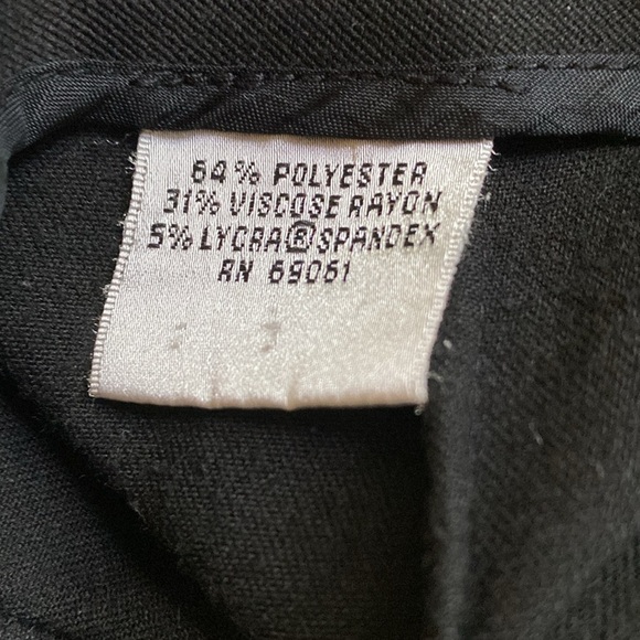 Talbots trouser/pants/slacks. Zip front. Flat key pockets. Stretch. Size 10. - Picture 7 of 7